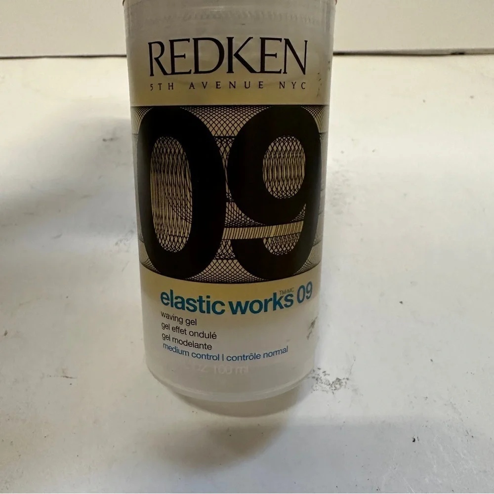 Redken Elastic Works 09 Waving Styling Gel 3.4 OZ HTF